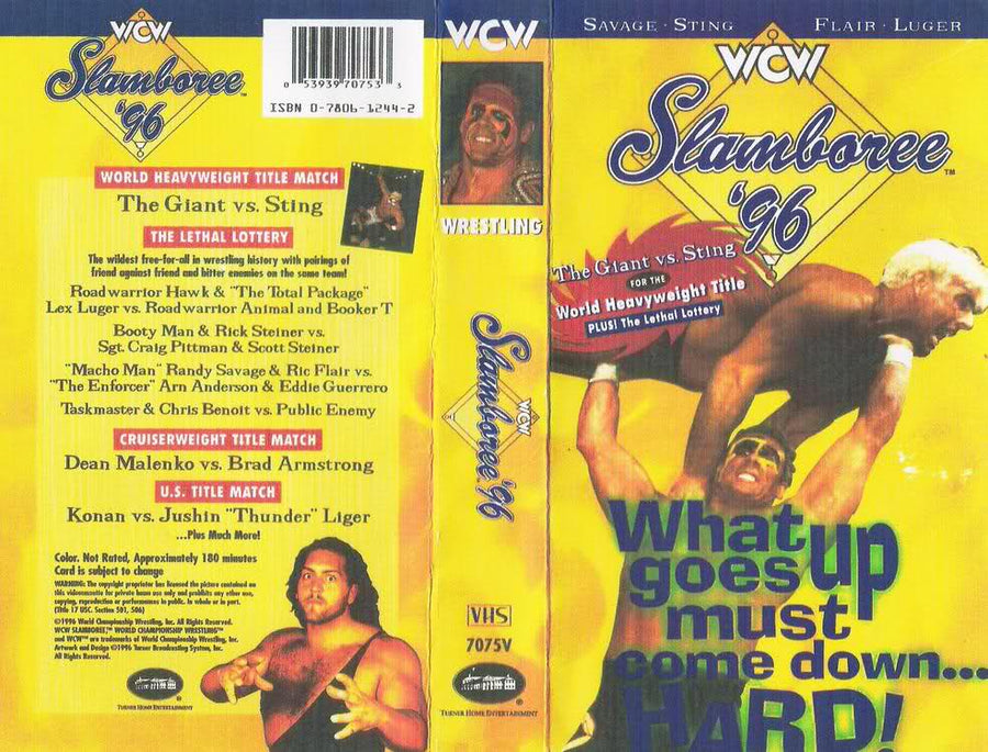 slamboree 1996 DVDs & Videos Pwcatalog