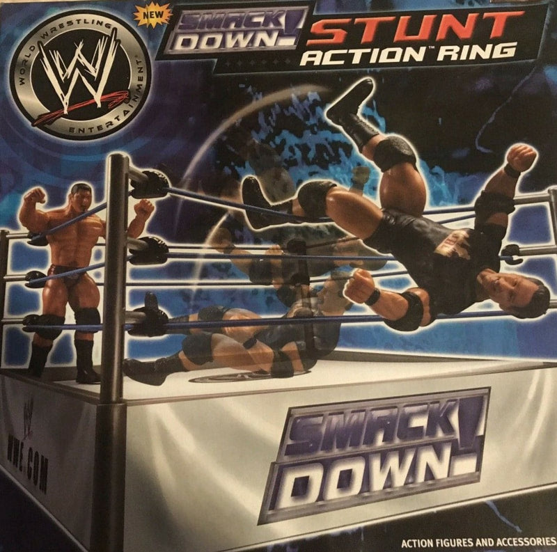 WWE Jakks Pacific Smackdown Stunt Action Ring Action & Toy Figures PWcatalog