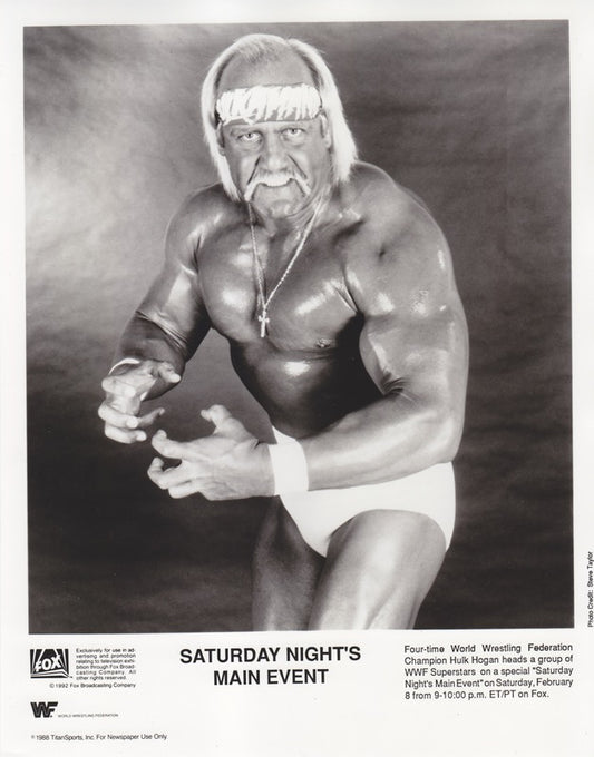 1992 FOX Saturday Night's Main Event #30 Hulk Hogan/Sid Justice vs. Flair/Undertaker