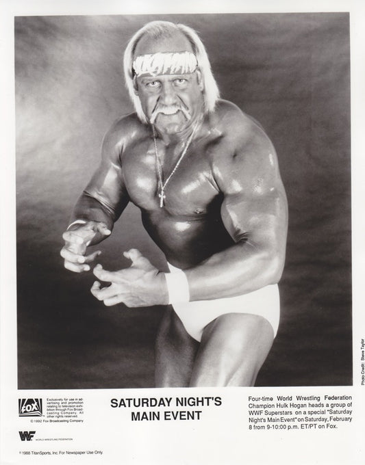 WWF-Promo-Photos1992-FOX-Saturday-Night's-Main-Event-30-Hulk-Hogan/Sid-Justice-vs.-Flair/Undertaker-