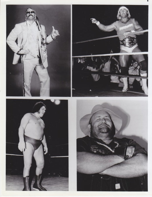 WWF-Promo-Photos1985-NBC-Saturday-Night's-Main-Event2-Hulk-Hogan,Andre,-Ventura-and-Elmer-