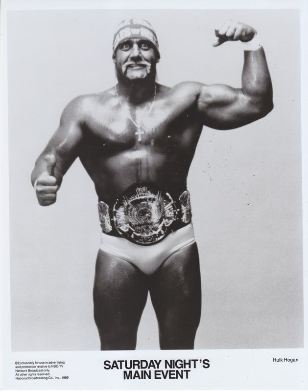 1989 NBC Saturday Night's Main Event Hulk Hogan PWcatalog