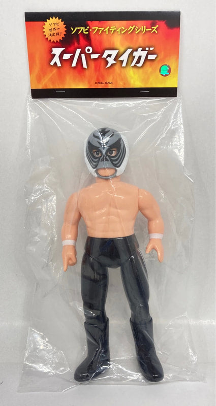 Medicom Toy Sofubi Fighting Series Super Tiger [With Black Tights & Silver Mask] Action & Toy Figures PWcatalog
