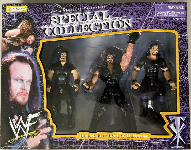 1998 WWF Jakks Pacific Special Collection Box Set: Undertaker "Lord of Darkness" [Exclusive] Action & Toy Figures PWcatalog