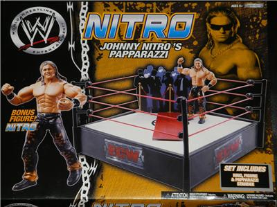 WWE Jakks Pacific Johnny Nitro's Papparazzi [With Johnny Nitro] Action & Toy Figures PWcatalog