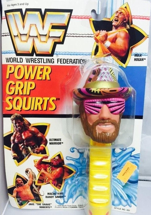 WWF Multi Toys Power Squirt Grips "Macho Man" Randy Savage
