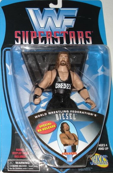 1997 WWF Jakks Pacific Superstars Series 1 Diesel Special Rerelease