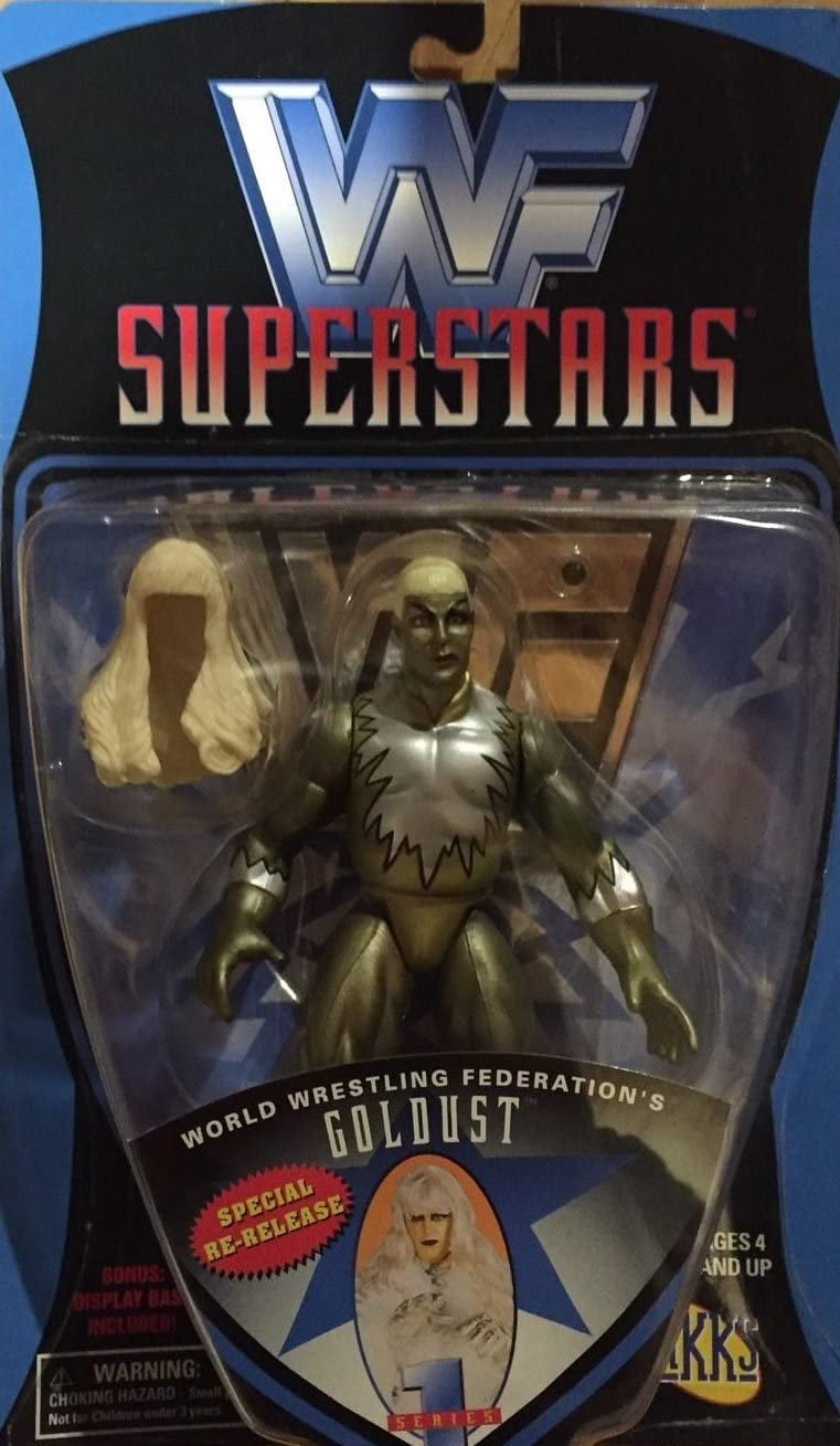 1997 WWF Jakks Pacific Superstars Series 1 Goldust Special Rerelease