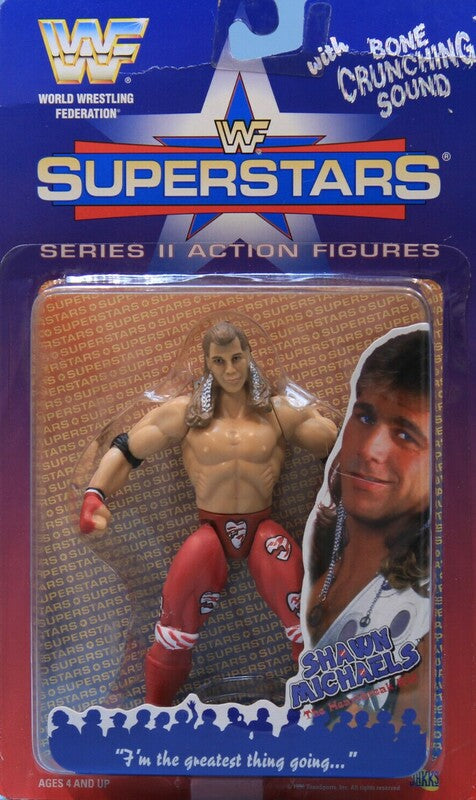 1996 WWF Jakks Pacific Superstars Series 2 Shawn Michaels Action & Toy Figures PWcatalog