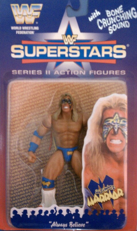 1996 WWF Jakks Pacific Superstars Series 2 Ultimate Warrior Action & Toy Figures PWcatalog