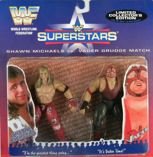 1997 WWF Jakks Pacific Superstars 2-Pack: Shawn Michaels vs. Vader [Exclusive]