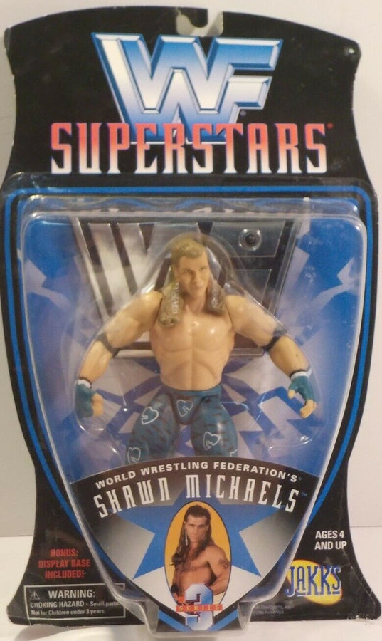 1997 WWF Jakks Pacific Superstars Series 3 Shawn Michaels Action & Toy Figures PWcatalog