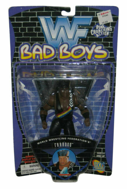 1997 WWF Jakks Pacific Superstars Series 4 "Bad Boys" Farooq