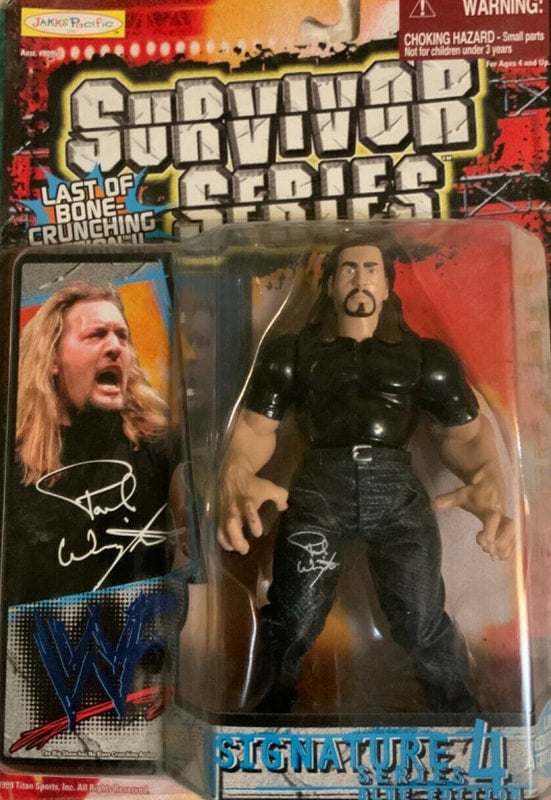1999 WWF Jakks Pacific Signature Series 4 "Blue Edition" The Big Show [With White Signature] Action & Toy Figures PWcatalog