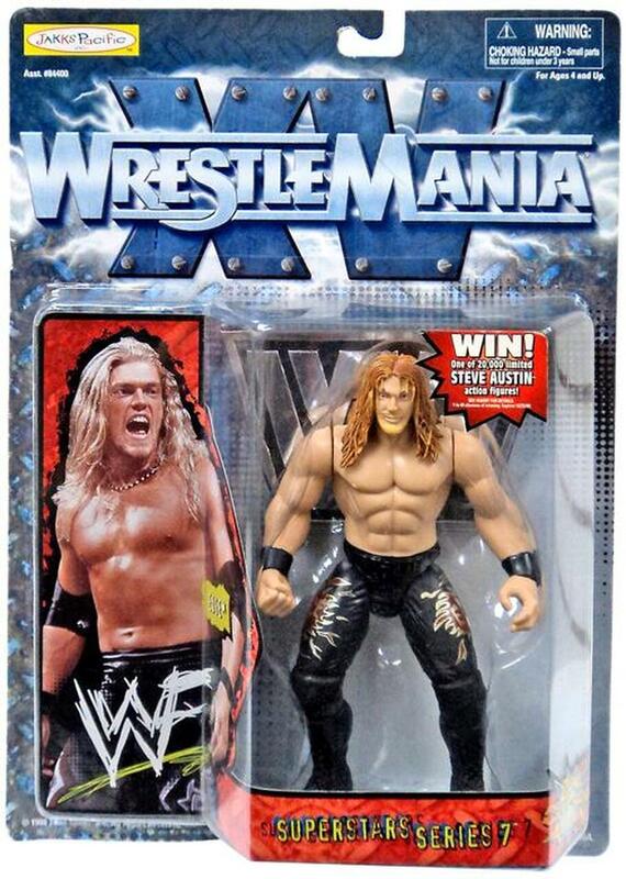 1999 WWF Jakks Pacific Superstars Series 7 Edge Action & Toy Figures PWcatalog