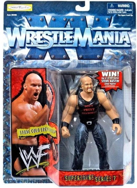 1999 WWF Jakks Pacific Superstars Series 7 Stone Cold Steve Austin Action & Toy Figures PWcatalog
