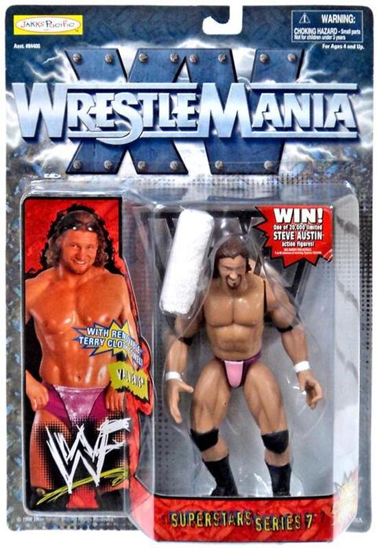 1999 WWF Jakks Pacific Superstars Series 7 Val Venis