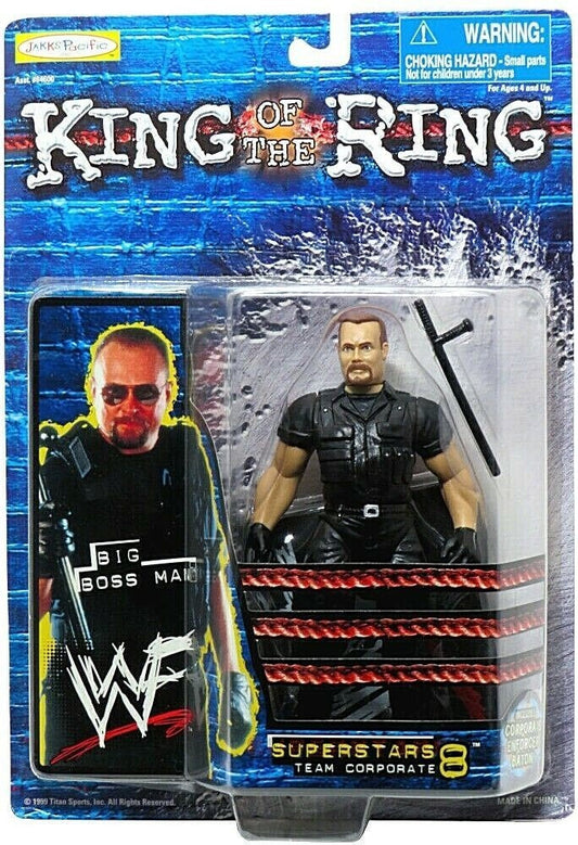 1999 WWF Jakks Pacific Superstars Series 8 "Team Corporate" Big Boss Man