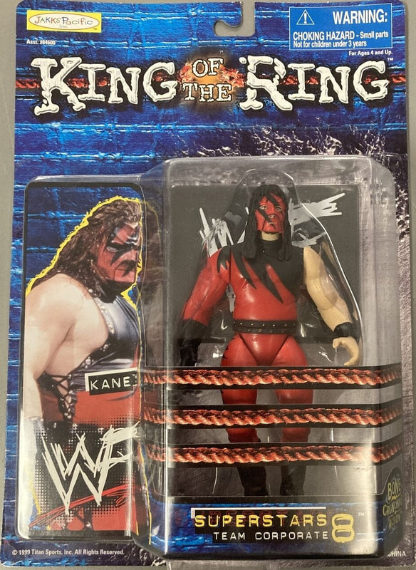 1999 WWF Jakks Pacific Superstars Series 8 "Team Corporate" Kane Action & Toy Figures PWcatalog