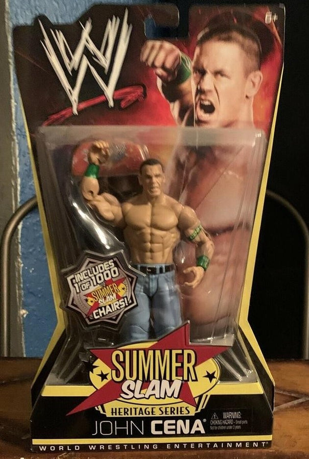 WWE Mattel SummerSlam Heritage 1 John Cena [Chase] Action & Toy Figures PWcatalog