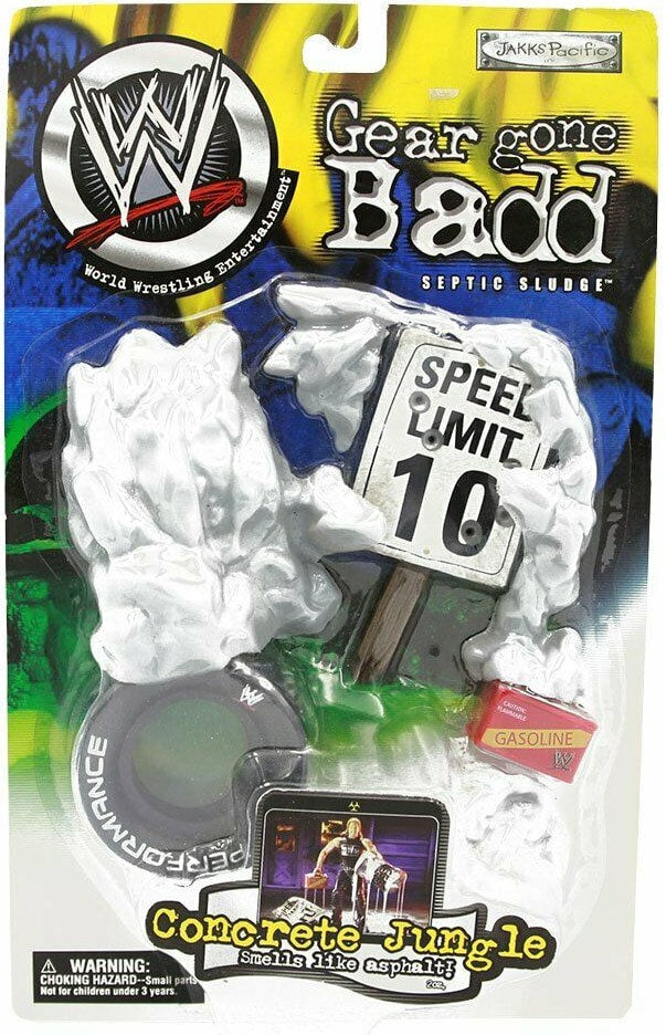 WWE Jakks Pacific Septic Sludge 2 "Gear Gone Badd" Concrete Jungle