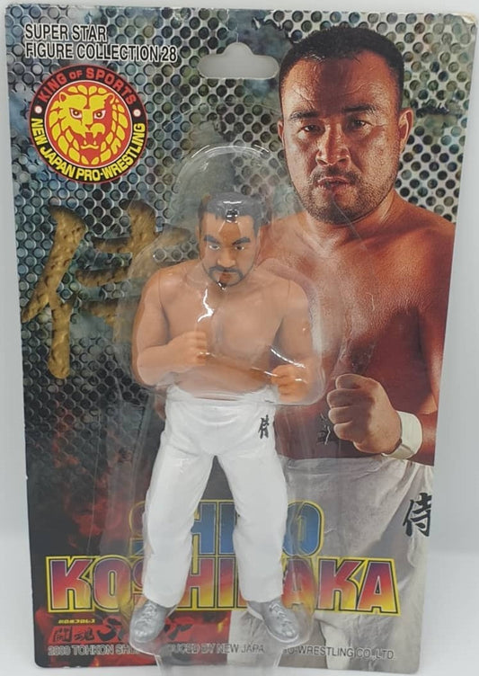 NJPW CharaPro Super Star Figure Collection 28 Shiro Koshinaka [With White Pants]