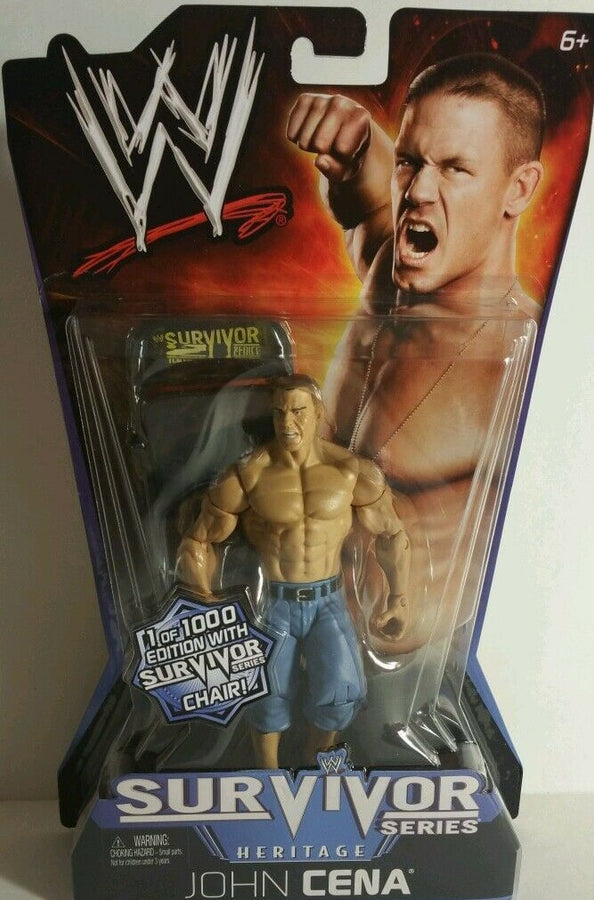 WWE Mattel Survivor Series Heritage 2 John Cena [Chase] Action & Toy Figures PWcatalog