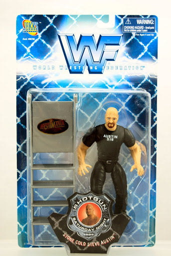 1998 WWF Jakks Pacific Shotgun Saturday Night Series 1 Stone Cold Steve Austin