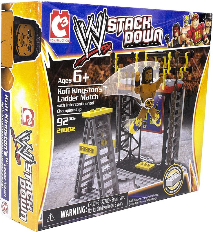 WWE Bridge Direct StackDown 1 Kofi Kingston's Ladder Match Action & Toy Figures PWcatalog