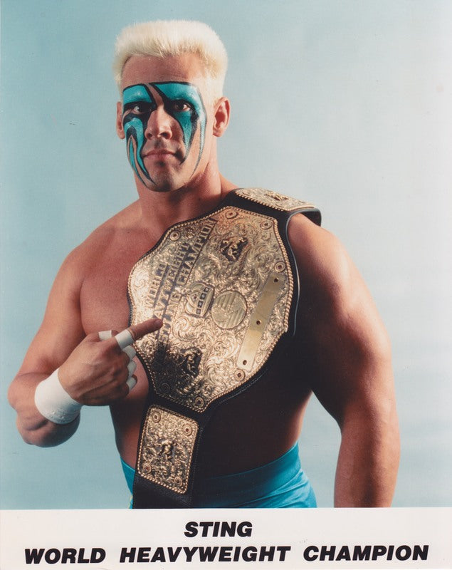 NWA CHAMPION Sting 8x10 