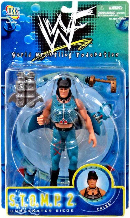 1998 WWF Jakks Pacific S.T.O.M.P. Series 2 Chyna