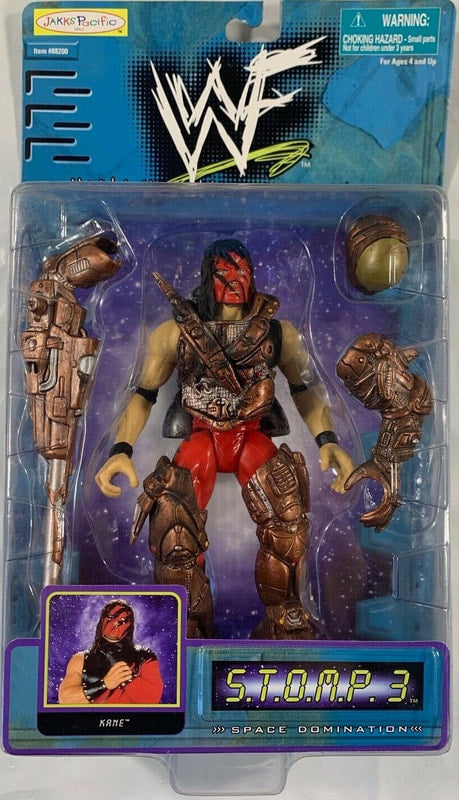 1998 WWF Jakks Pacific S.T.O.M.P. Series 3 Kane Action & Toy Figures PWcatalog