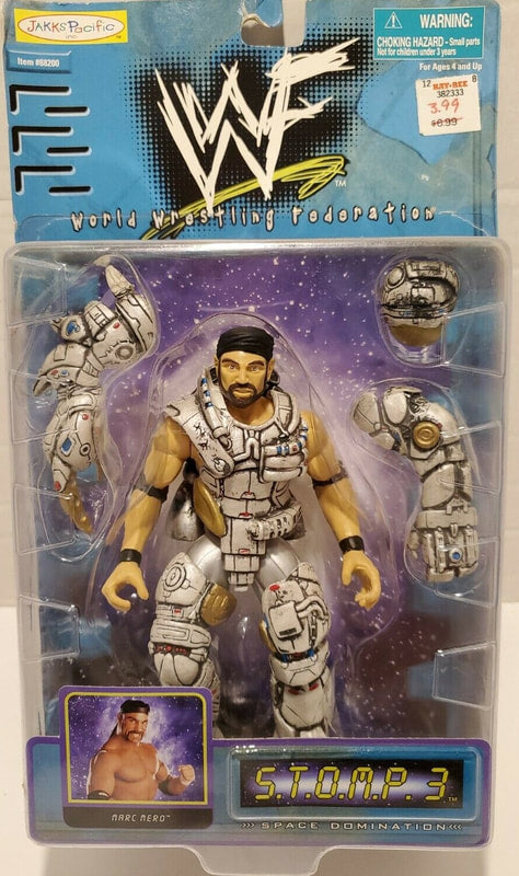 1998 WWF Jakks Pacific S.T.O.M.P. Series 3 Marc Mero Action & Toy Figures PWcatalog