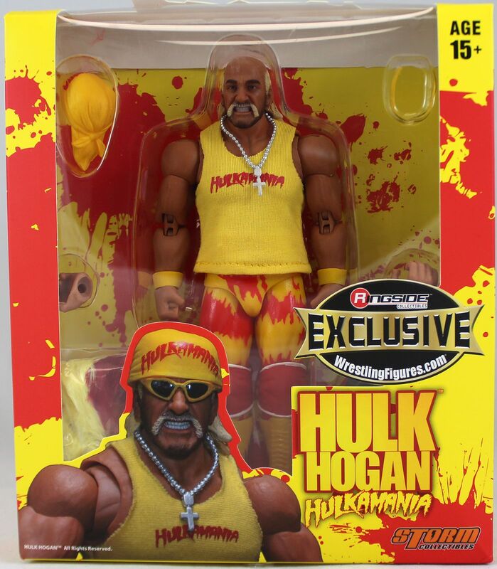 Storm Collectibles Hulk Hogan ["Yellow Hulkamania" Edition, Exclusive] Action & Toy Figures PWcatalog