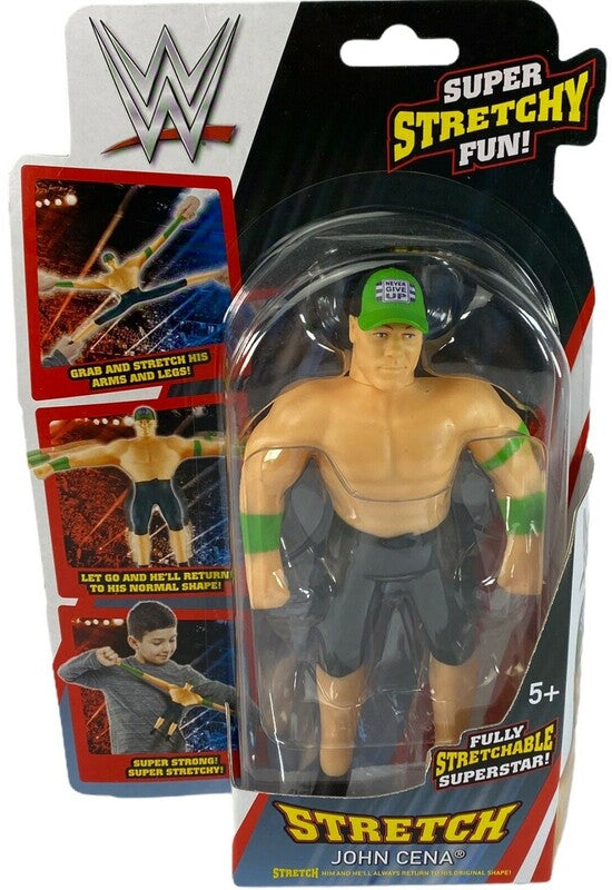 WWE Character Options Mini Stretch Wrestlers 1 Stretch John Cena [Exclusive] Action & Toy Figures PWcatalog