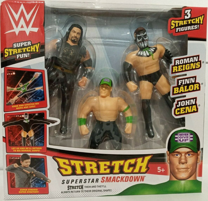 WWE Character Options Mini Stretch Wrestlers Multipack: Stretch Superstar Smackdown [Exclusive]
