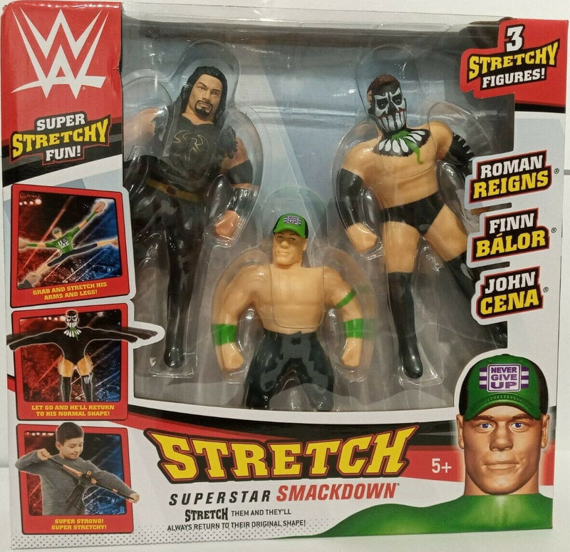 WWE Character Options Mini Stretch Wrestlers Multipack: Stretch Superstar Smackdown [Exclusive] Action & Toy Figures PWcatalog