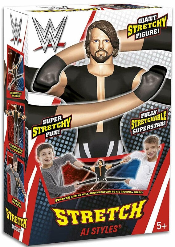 WWE Character Options Full Size Stretch Wrestlers Stretch AJ Styles [With Black Tights, Exclusive] Action & Toy Figures PWcatalog