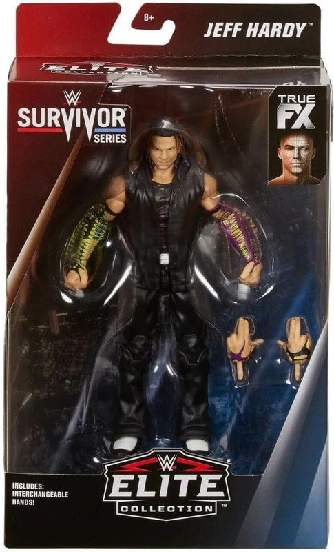 WWE Mattel Survivor Series 2 Jeff Hardy [Exclusive] Action & Toy Figures PWcatalog