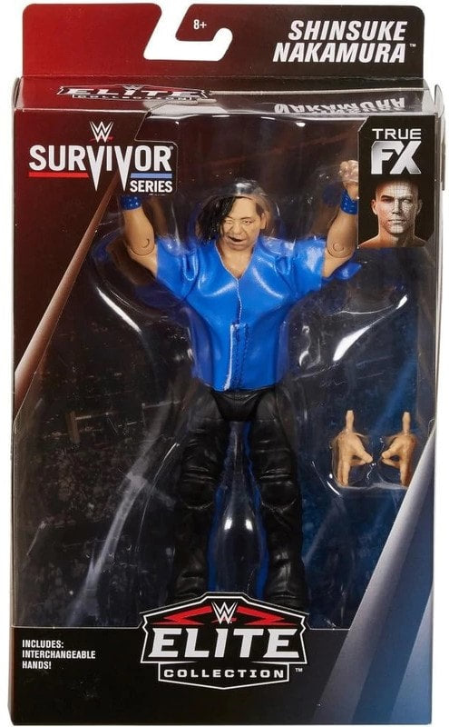 WWE Mattel Survivor Series 2 Shinsuke Nakamura [Exclusive] Action & Toy Figures PWcatalog