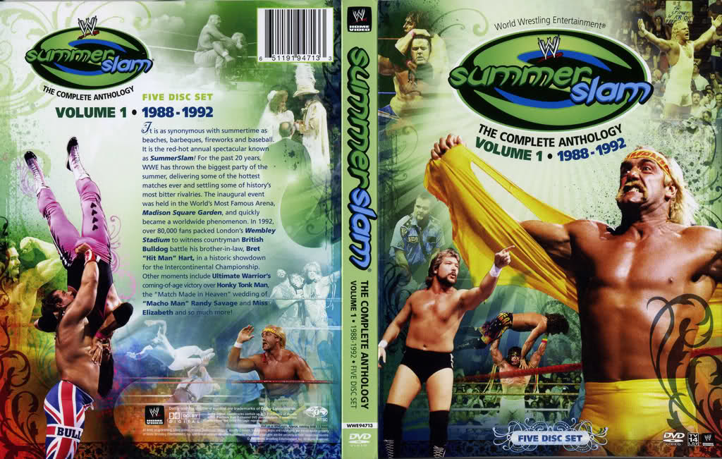 summerslam the complete anthology volume 1 1988 1992 DVDs & Videos Pwcatalog
