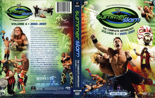 summerslam the complete anthology volume 4 2003 2007 DVDs & Videos Pwcatalog