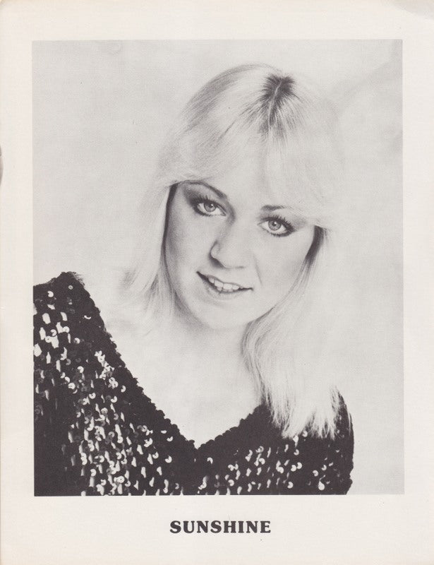 1986 UWF Sunshine Promo Photo PWcatalog