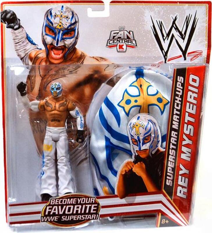 WWE Mattel Superstar Match-Ups 2 Rey Mysterio [With Blue & White Mask]