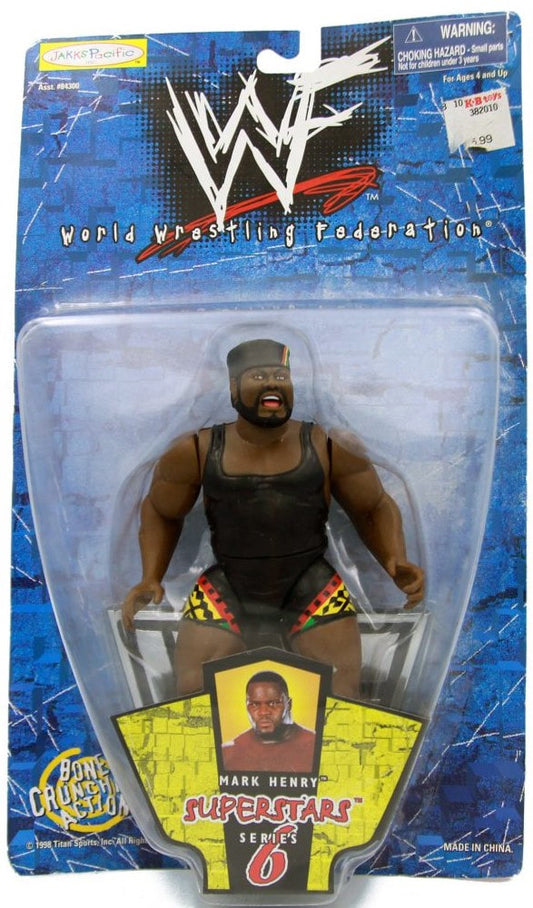 1998 WWF Jakks Pacific Superstars Series 6 Mark Henry