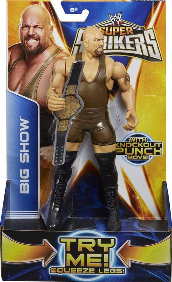 WWE Mattel Super Strikers 1 Big Show [With Brown Singlet] Action & Toy Figures PWcatalog