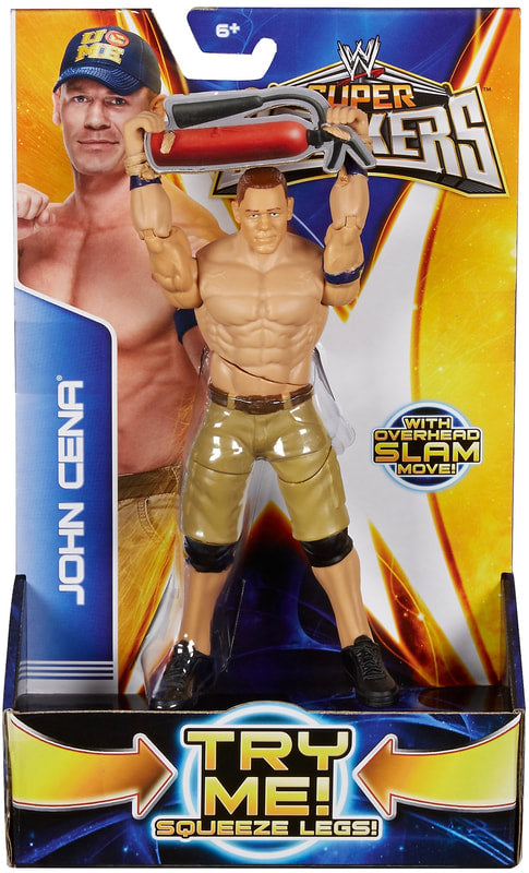 WWE Mattel Super Strikers 4 John Cena Action & Toy Figures PWcatalog