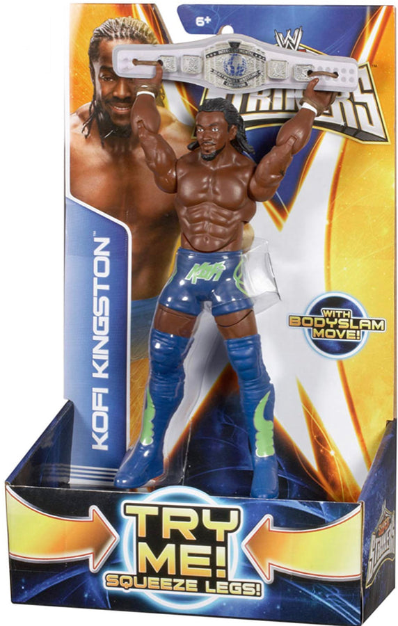 WWE Mattel Super Strikers 2 Kofi Kingston Action & Toy Figures PWcatalog