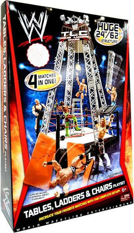 WWE Mattel Tables, Ladders & Chairs Playset [Exclusive] Action & Toy Figures PWcatalog