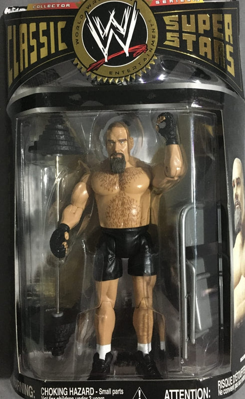 WWE Jakks Pacific Classic Superstars 15 Tank Abbot [With Chair & Dumbbell] Action & Toy Figures PWcatalog